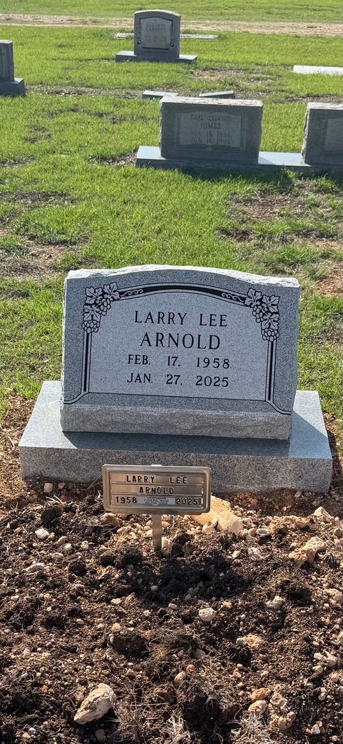 Larry Lee Arnold's grave