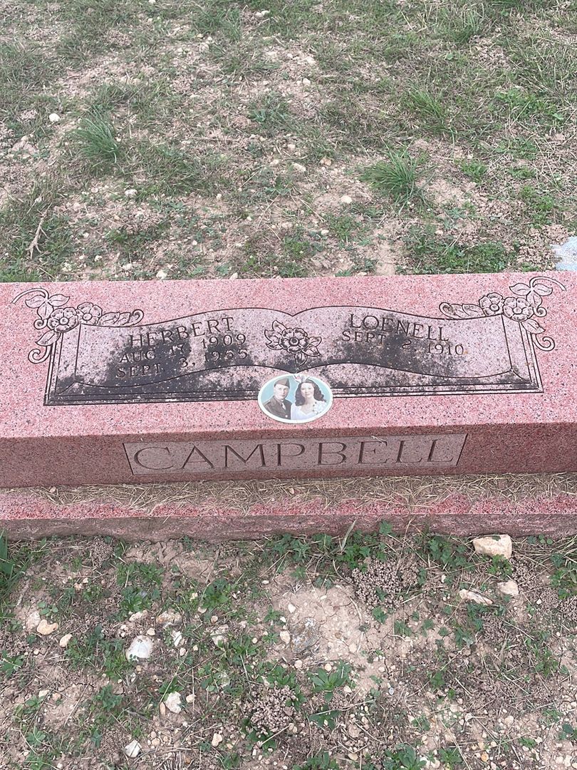 Herbert Campbell's grave. Photo 1