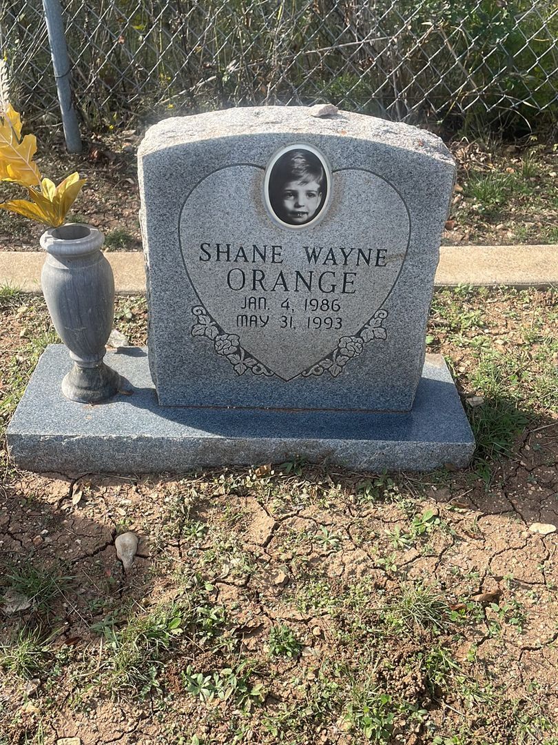 Shane Wayne Orange's grave. Photo 1