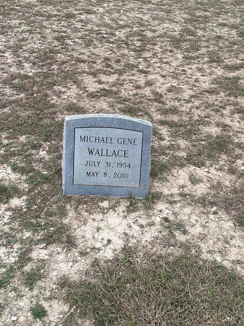 Michael Gene Wallace's grave. Photo 1