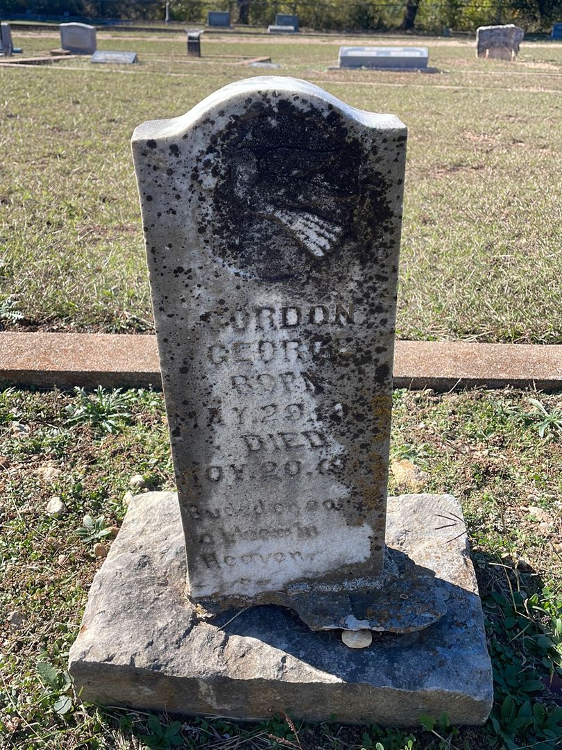 Gordon George's grave. Photo 1