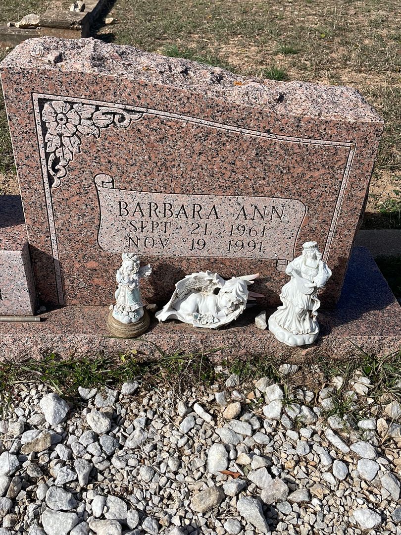 Barbara Ann Oldeen's grave. Photo 1