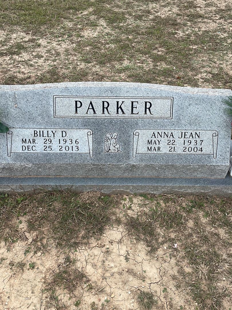 Anna Jean Parker's grave. Photo 1