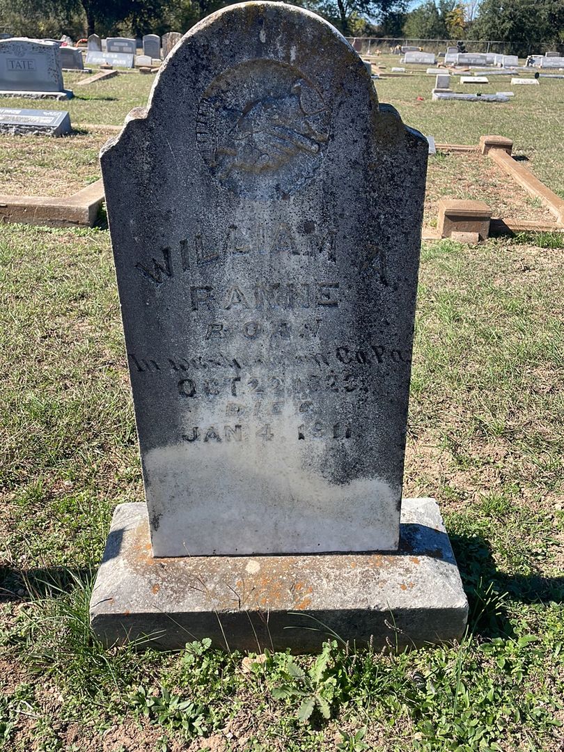 William A. Ranne's grave. Photo 1