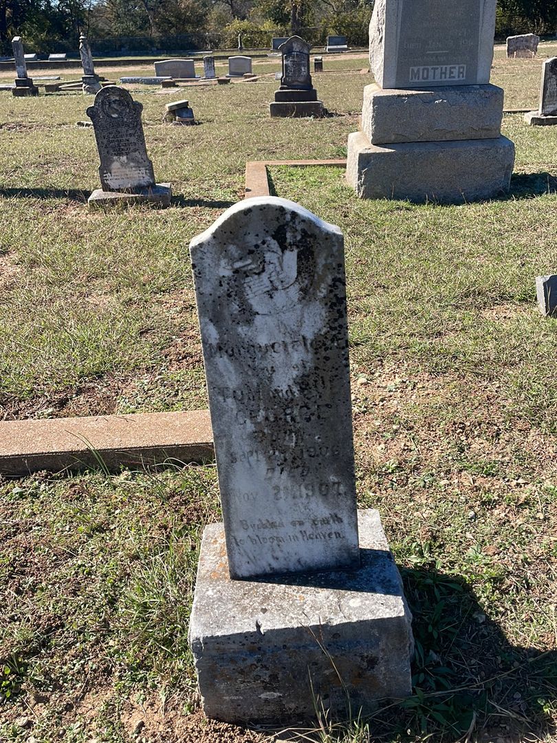 Marguerette George's grave. Photo 1