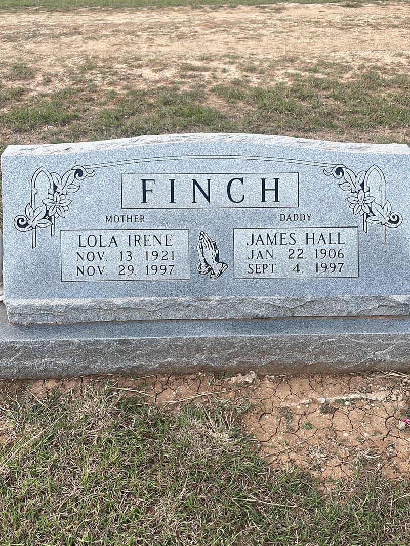 Lola Irene Finch's grave. Photo 1